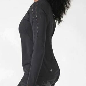 ATHLETA Foothill Seamless long sleeve Top Sz XS
